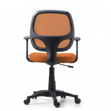 gunstiger burostuhl orange one netzstoff feste armlehnen 6