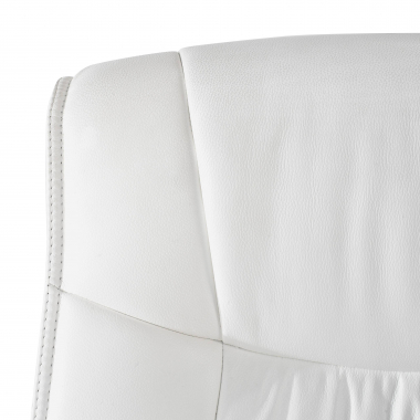 konferenzstuhl weiss freischwinger naturleder naturleder gepolsterte armlehnen 9