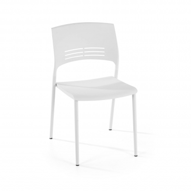 konferenzstuhl weiss monza kunststoff ohne armlehnen 1