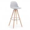 Barhocker Norway mit Holzbeinen, skandinavisches Design