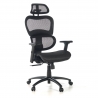 Ergonomischer Bürostuhl Ergocity white, Lendenkissen, 3D-Armlehnen