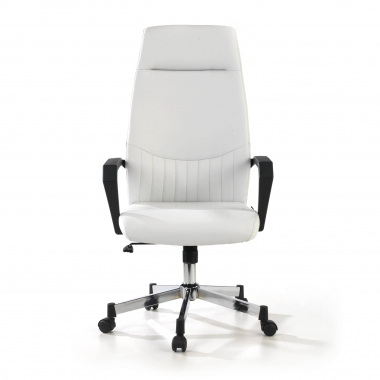 chefsessel weiss victory kunstleder feste armlehnen 3