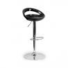 Barhocker Danko, metallische Basis, Fußstützenring 210850 - (Outlet)