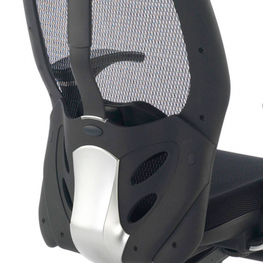 burostuhl home office schwarz mit kopfstutze netzstoff 3d verstellbare armlehnen lordosenstutze kopfstutze 5