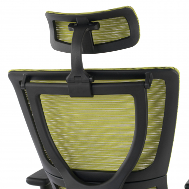 ergonomischer burostuhl grun energy netzstoff 1d verstellbare armlehnen doppelte lordosenstutze 6