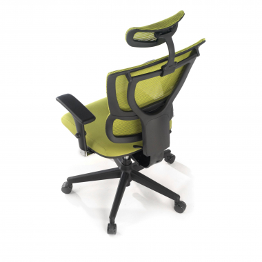 ergonomischer burostuhl grun energy netzstoff 1d verstellbare armlehnen doppelte lordosenstutze 9