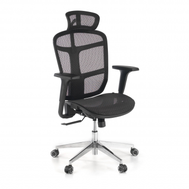burostuhl home office schwarz dover netzstoff 1d verstellbare armlehnen kopfstutze 1