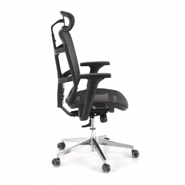 burostuhl home office schwarz dover netzstoff 1d verstellbare armlehnen kopfstutze 4