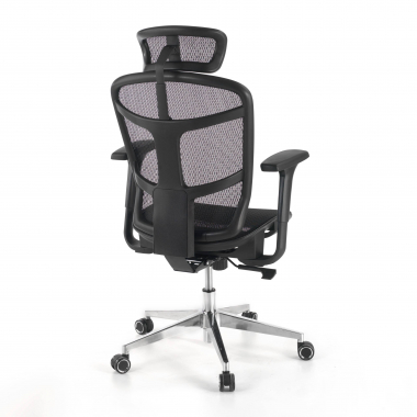 burostuhl home office schwarz dover netzstoff 1d verstellbare armlehnen kopfstutze 6