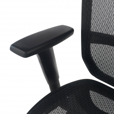 burostuhl home office schwarz dover netzstoff 1d verstellbare armlehnen kopfstutze 5