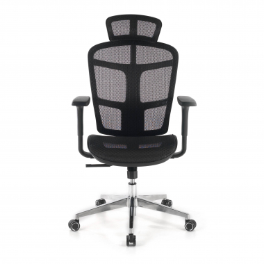 burostuhl home office schwarz dover netzstoff 1d verstellbare armlehnen kopfstutze 3