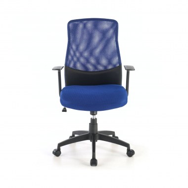 burostuhl blau miami netzstoff feste armlehnen 5