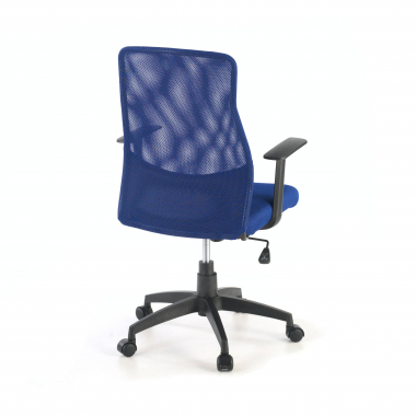 burostuhl blau miami netzstoff feste armlehnen 6