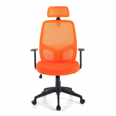 burostuhl orange argos netzstoff feste armlehnen kopfstutze 4