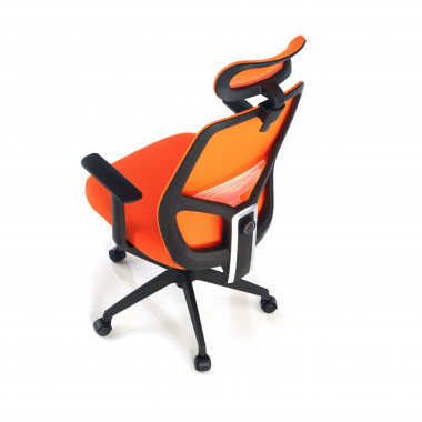 burostuhl orange argos netzstoff feste armlehnen kopfstutze 5