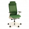Ergonomischer Bürostuhl Intouch white, vollständig einstellbar
