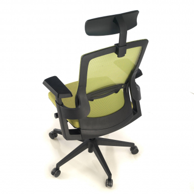 ergonomischer burostuhl grun wagner netzstoff 3d verstellbare armlehnen lordosenstutze 10