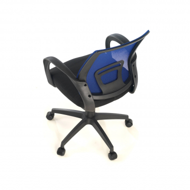 schreibtischstuhl fur kinder blau canton netzstoff feste armlehnen 9