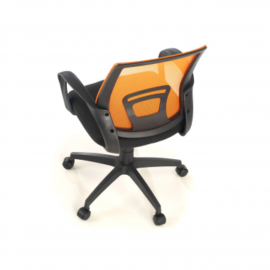 schreibtischstuhl fur kinder orange canton netzstoff feste armlehnen 7