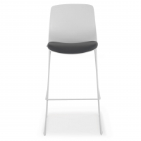 Bürohocker Swing, Elegantes Design, Metallbeine