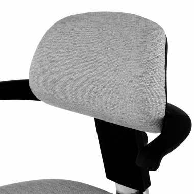 ergonomischer hocker grau erghos stoff ohne armlehnen 6