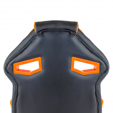 gaming stuhl orange ecopiel kunstleder feste armlehnen 5