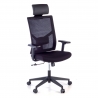 Ergonomischer Bürostuhl Verdi, mit Kopfstütze und verstellbaren Armlehnen