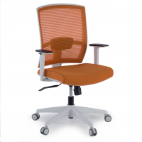 Weiß/Orange