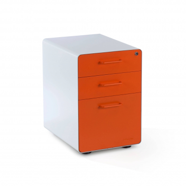 rollcontainer weiss orange zole 1