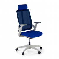 Weiß/Blau