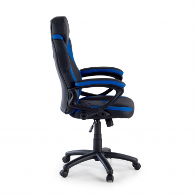 gaming stuhl blau drift kunstleder feste armlehnen 4