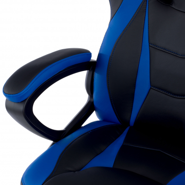 gaming stuhl blau drift kunstleder feste armlehnen 8