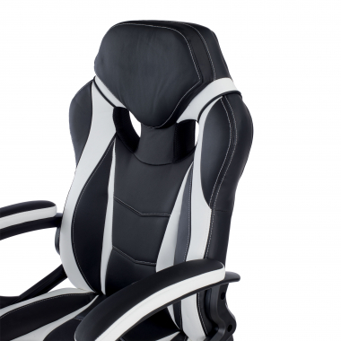gaming stuhl weiss drift kunstleder feste armlehnen 5