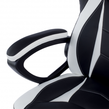gaming stuhl weiss drift kunstleder feste armlehnen 7