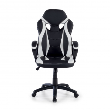 gaming stuhl weiss drift kunstleder feste armlehnen 3