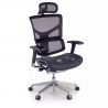 Ergonomischer Bürostuhl Next2, Netzstoff, mit Kopfstütze