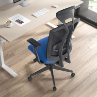 Ergonomischer Bürostuhl Ridley, Kopflehne, Synchron-Mechanismus