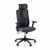 Ergonomischer Bürostuhl Quick, bionische Rückenlehne, Kopfstütze