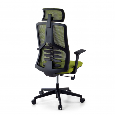 ergonomischer burostuhl grun quick netzstoff 3d verstellbare armlehnen lordosenstutze kopfstutze 6