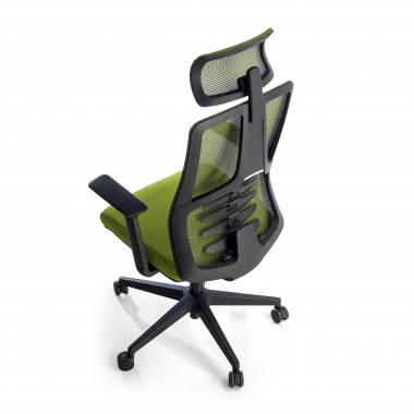 ergonomischer burostuhl grun quick netzstoff 3d verstellbare armlehnen lordosenstutze kopfstutze 8