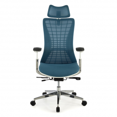 ergonomischer burostuhl blau miller netzstoff 3d verstellbare armlehnen 4