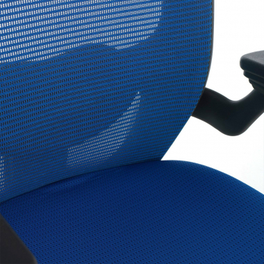 ergonomischer burostuhl blau burostuhl netzstoff bewegliche armlehnen lordosenstutze 5