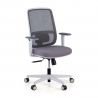 Ergonomischer Bürostuhl Kaito white, mit Kopfstütze