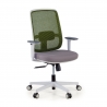 Ergonomischer Bürostuhl Kaito white, mit Kopfstütze