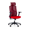 Ergonomischer Bürostuhl Quick, bionische Rückenlehne, Kopfstütze