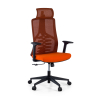Ergonomischer Bürostuhl Quick, bionische Rückenlehne, Kopfstütze