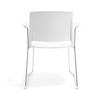 konferenzstuhl weiss mit armlehnen stoff feste armlehnen 4