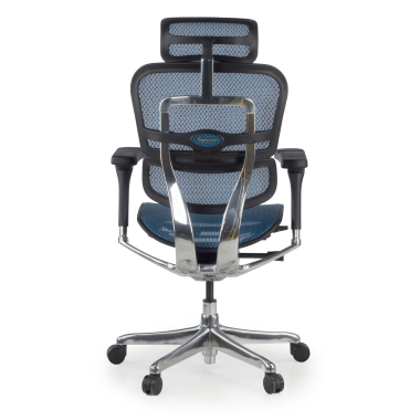 ergonomischer burostuhl blau schwarze struktur netz netzstoff 5d verstellbare armlehnen kopfstutze 7