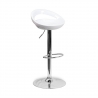 Barhocker Danko, metallische Basis, Fußstützenring 210850 - (Outlet)