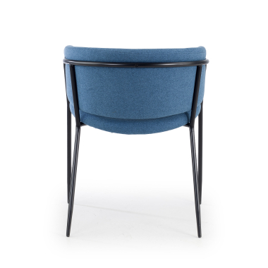 konferenzstuhl blau margot stoff feste armlehnen 6
